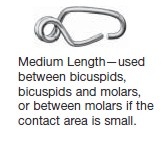 Self-Locking Separating Springs .018 medium qty. 10