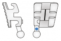 Elite Opti-Mim Mini-Twin Bracket .022